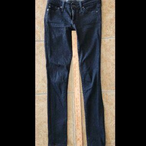 Adriano Goldschmied Black Skinny Jeans Size 25R